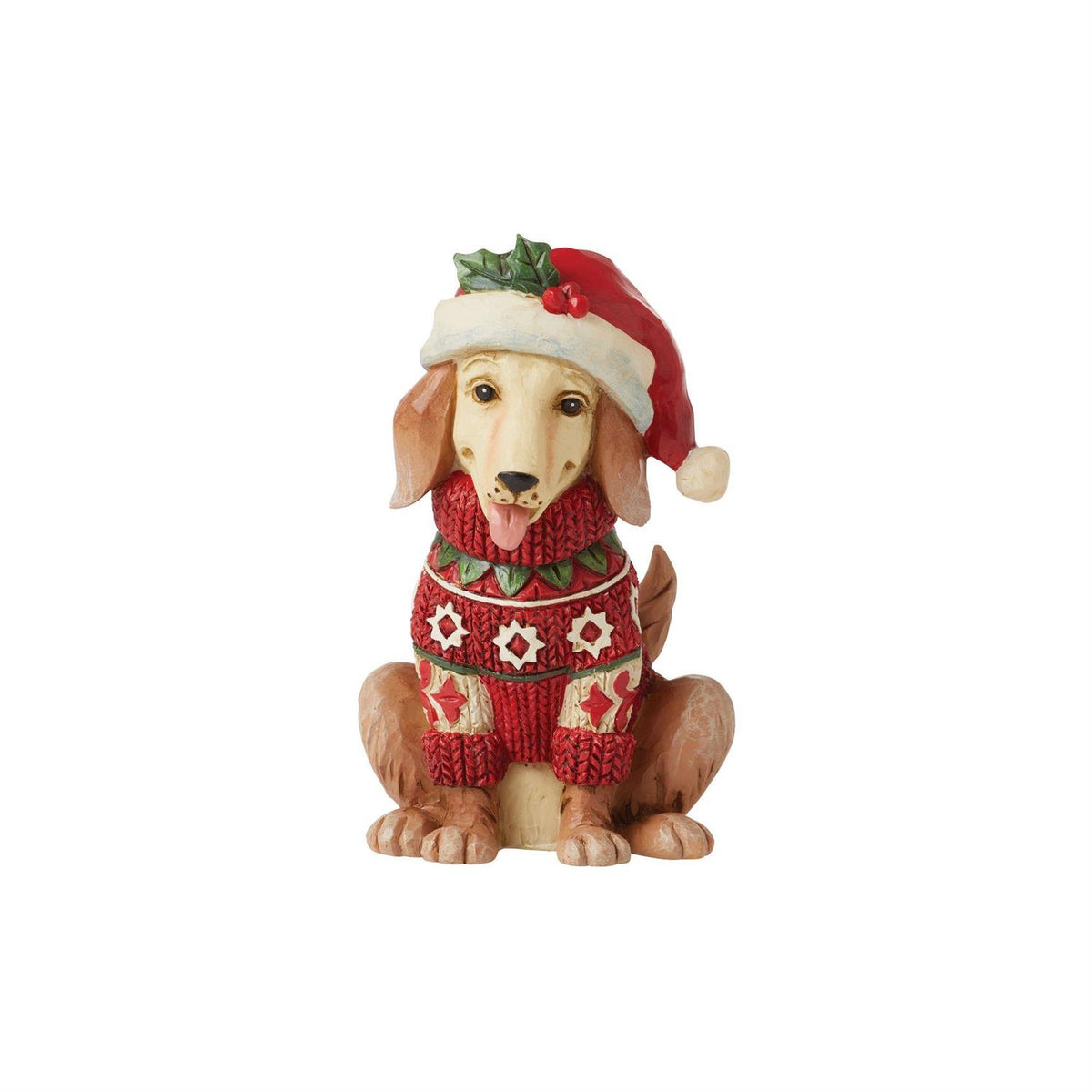 Jim Shore Heartwood Creek Mini Christmas Dog