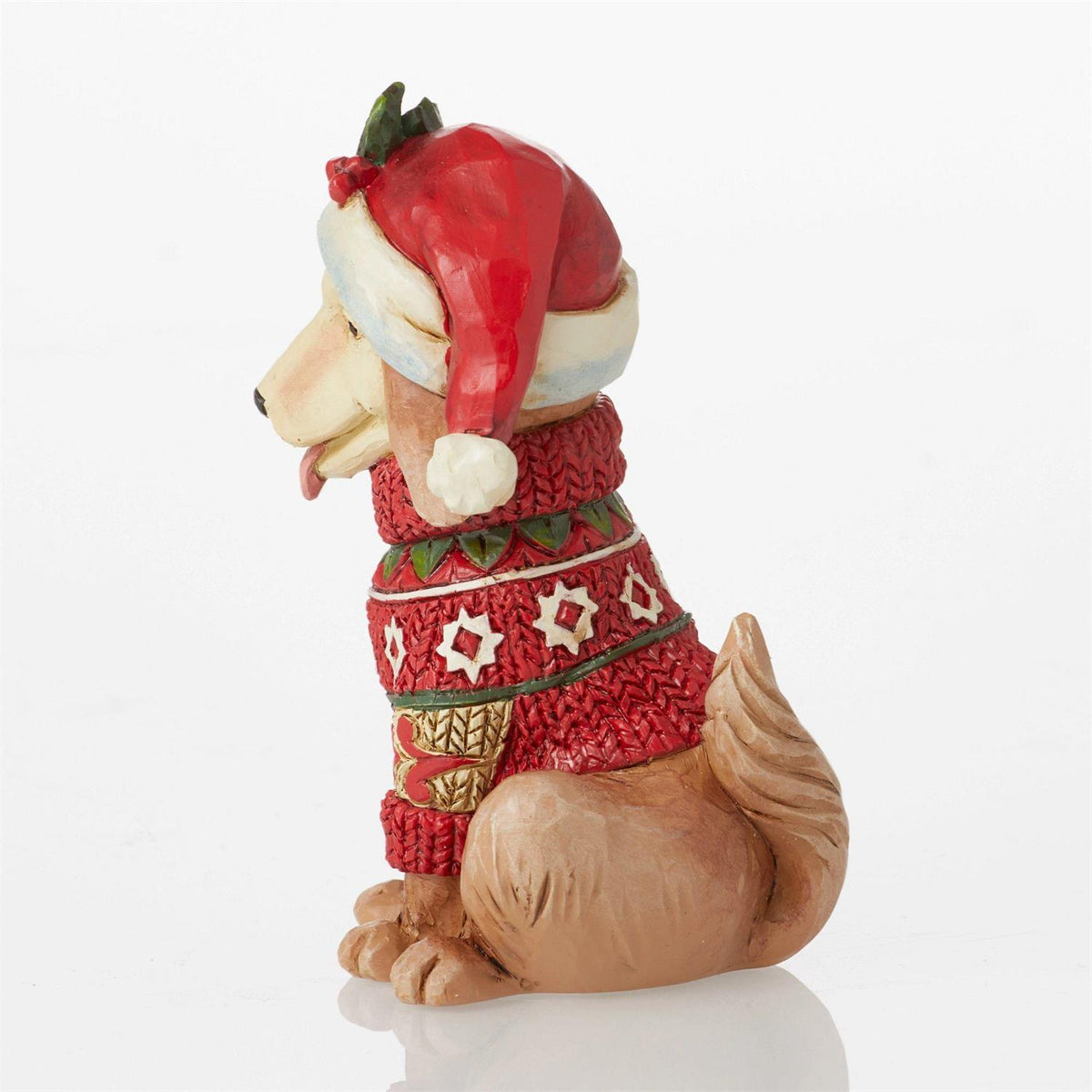 Jim Shore Heartwood Creek Mini Christmas Dog