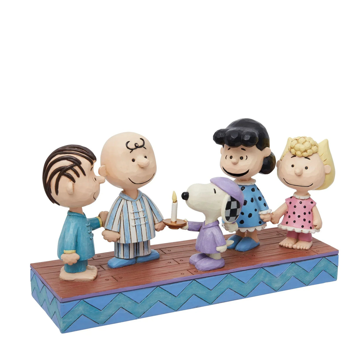 Peanuts Gang In Christmas PJ's