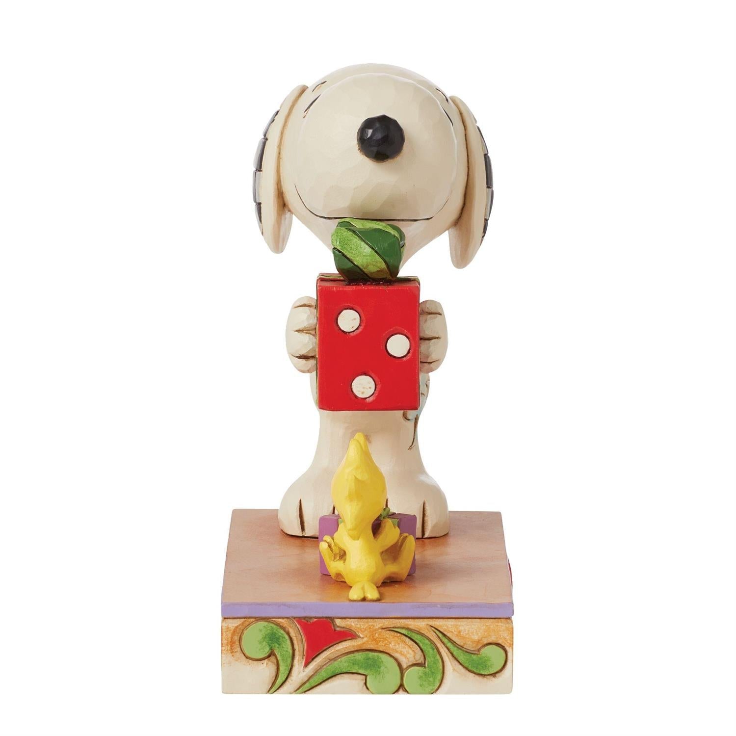 置物 PEANUTS - peanuts jim shore figure Jim Shore Just Hanging Around - Snoopy & Woodstock in