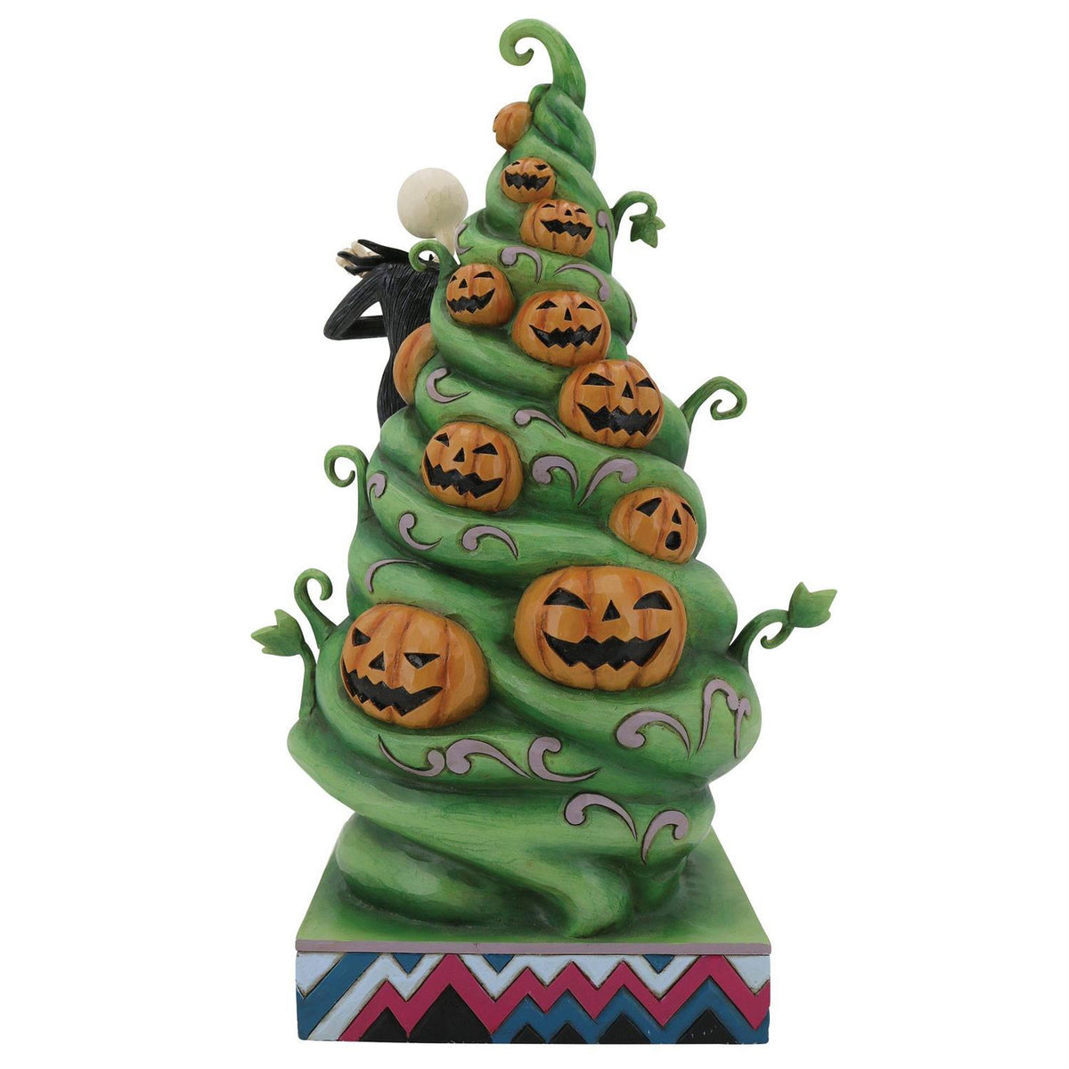 Disney Traditions Jack Statue with Halloween and Christmas