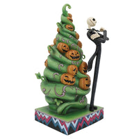 Disney Traditions Jack Statue with Halloween and Christmas