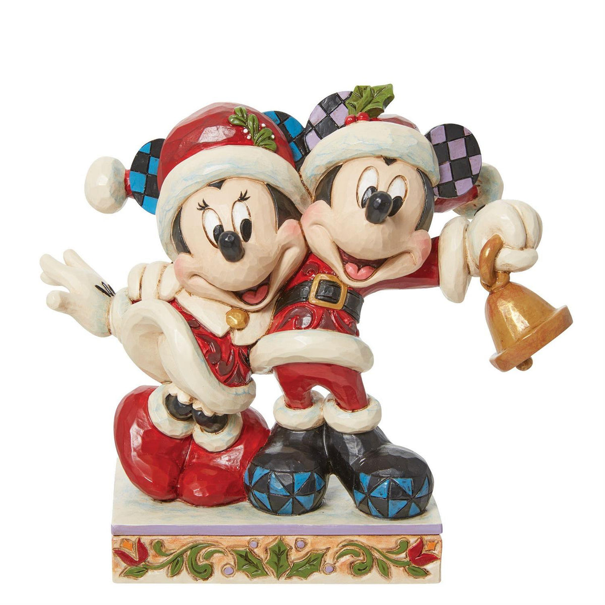 Disney Traditions Mickey & Minnie Santas