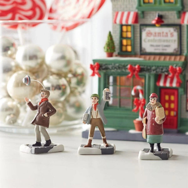Friends & Neighbors Set of 3 - Christmas In The City