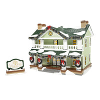 1st Edition Enduring Willow Senior Center Building Snow Village