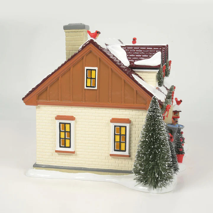 The Cardinal House - Snow Village
