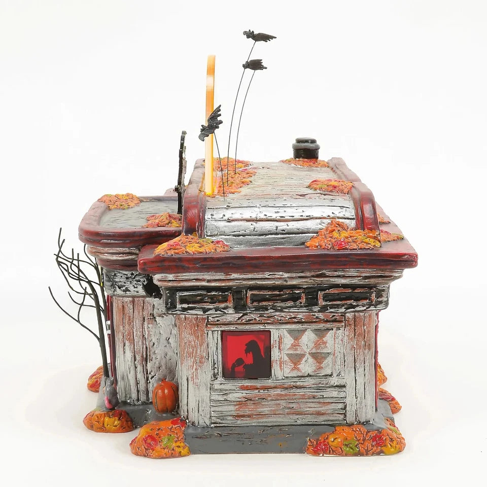 Fly By Night Diner - Snow Village Halloween