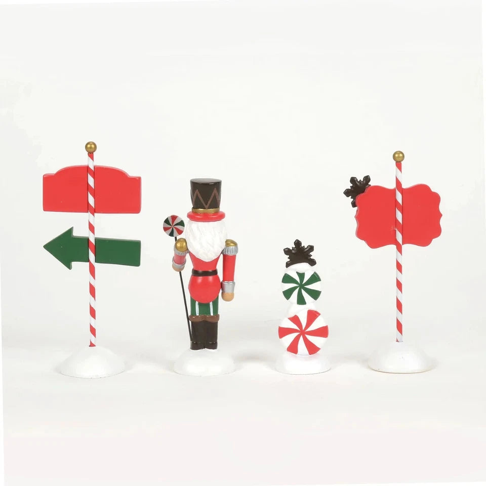 Peppermint Panache Set of 4