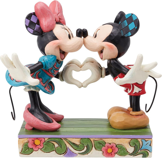 Mickey & Minnie with Heart Hands