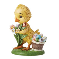 Chick with Flowers - Jim Shore