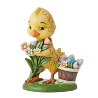Chick with Flowers - Jim Shore