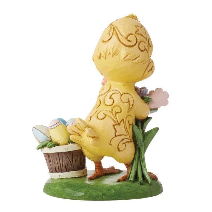 Chick with Flowers - Jim Shore