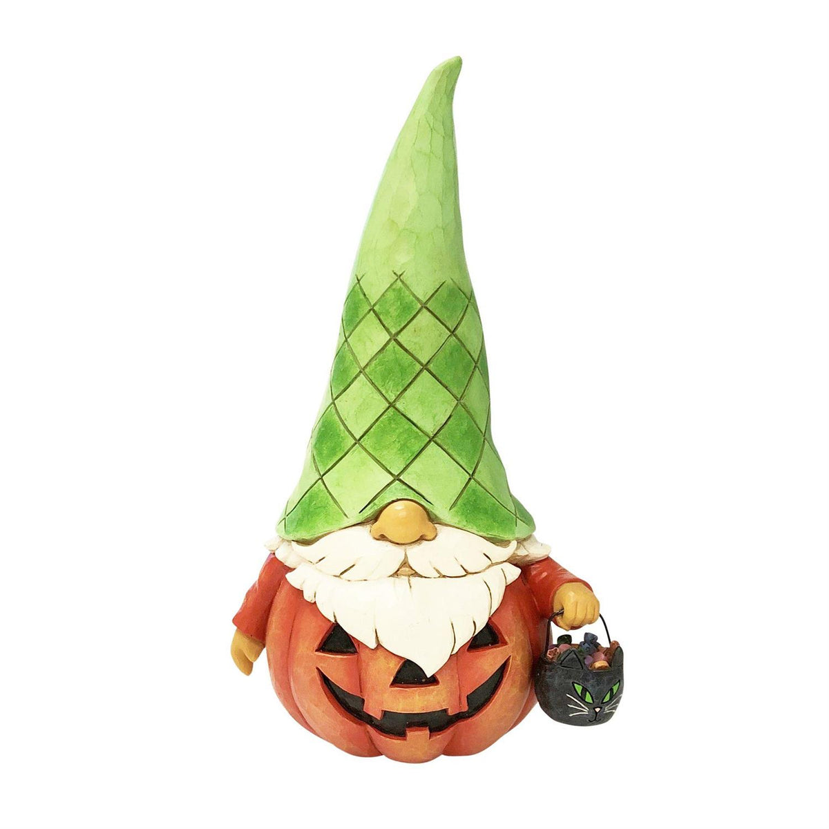 Jim Shore Heartwood Creek Jack-O-Lantern Gnome