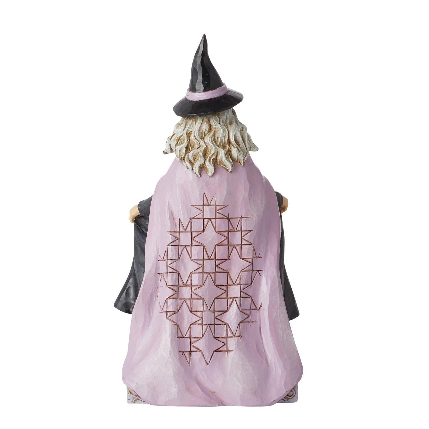 Jim Shore Heartwood Creek Witch with Pumpkins in Skirt – Modern