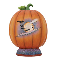 Jim Shore Heartwood Creek Lighted Pumpkin Diorama