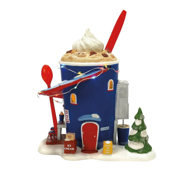 Forecasting A Blizzard Set of 2 - North Pole Village
