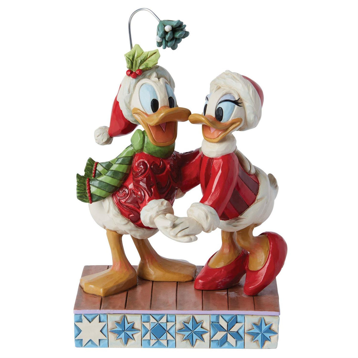 Disney Traditions Donald & Daisy Mistletoe