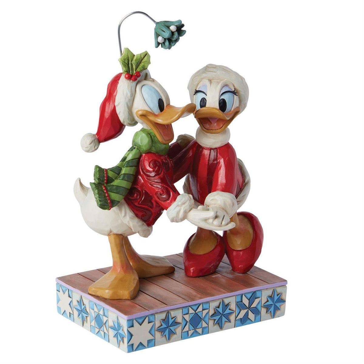 Disney Traditions Donald & Daisy Mistletoe