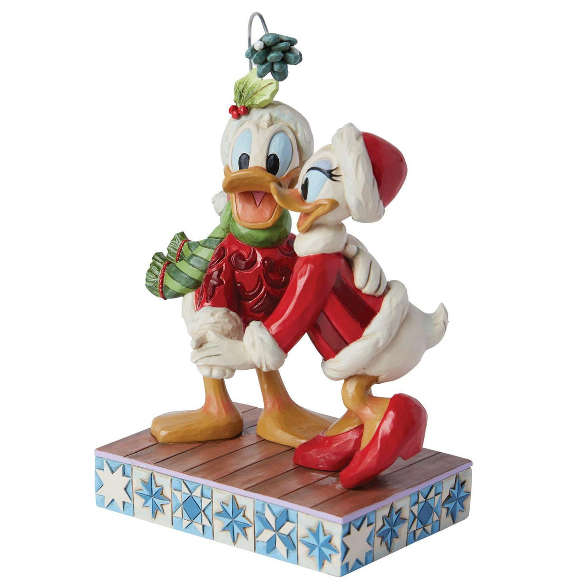 Disney Traditions Donald & Daisy Mistletoe