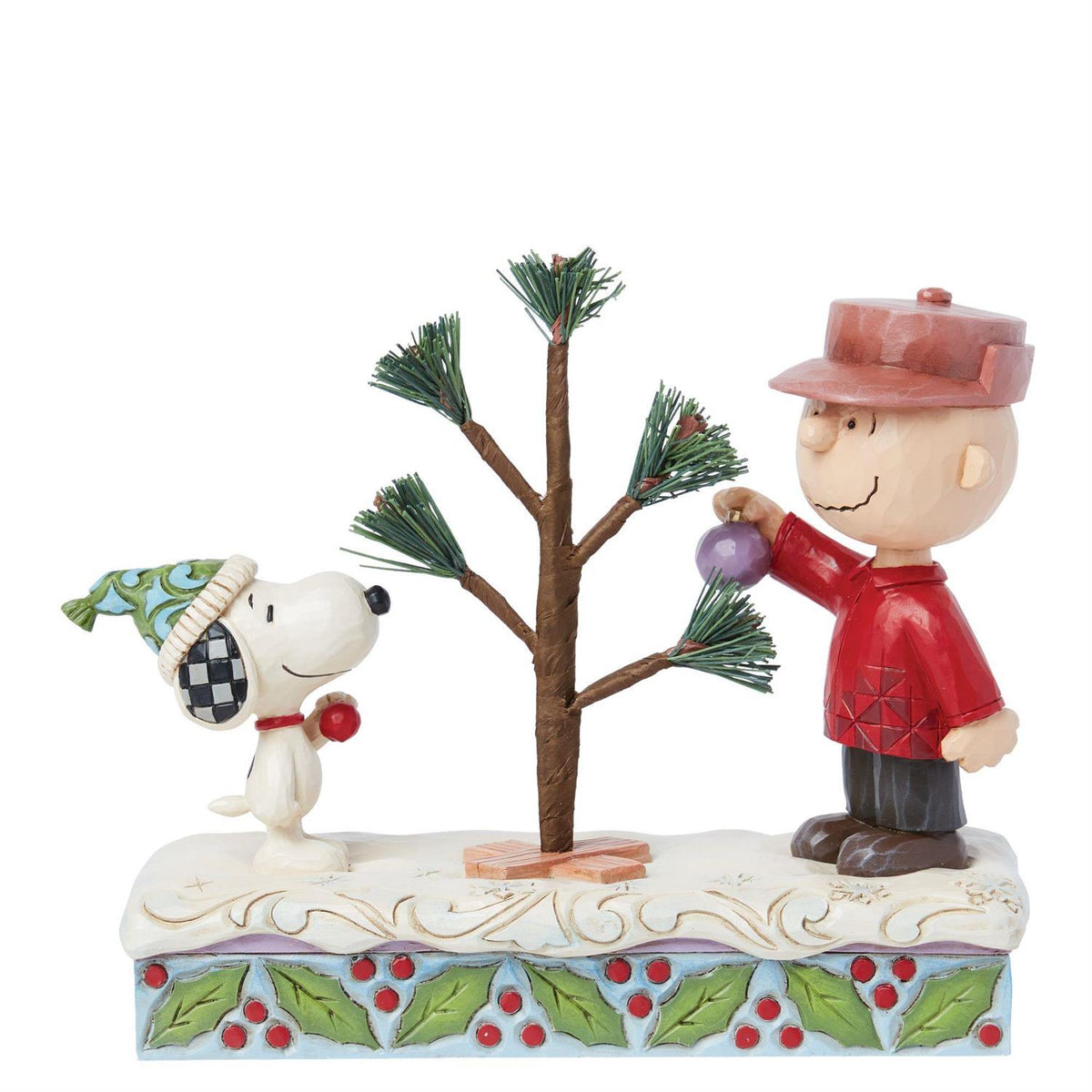 Jim Shore Peanuts Snoopy & Charlie Brown Tree