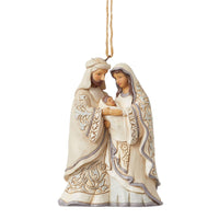 Jim Shore Heartwood Creek Woodland Holy Family Ornament