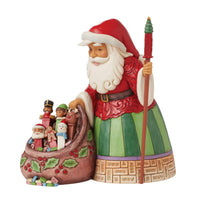 Jim Shore PEZ Santa with PEZ Toy Bag