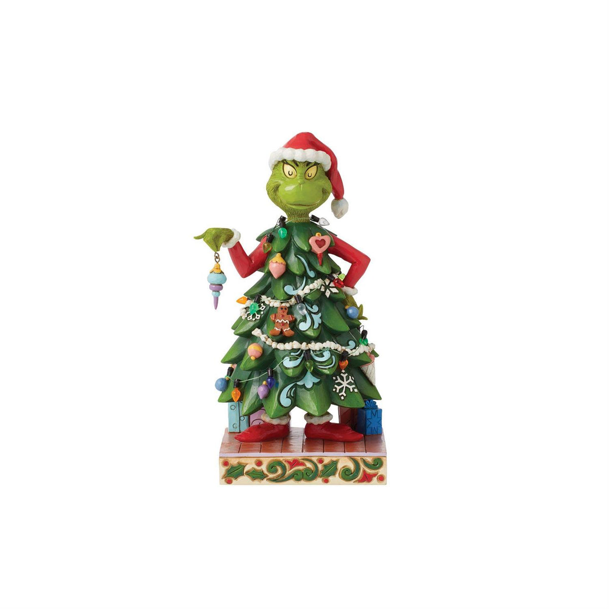 Jim Shore Dr. Seuss Grinch Dressed as a Tree Figurine