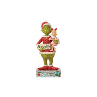 Jim Shore Dr. Seuss Grinch and Cindy Hold Sign Figurine