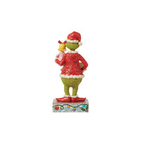 Jim Shore Dr. Seuss Grinch and Cindy Hold Sign Figurine