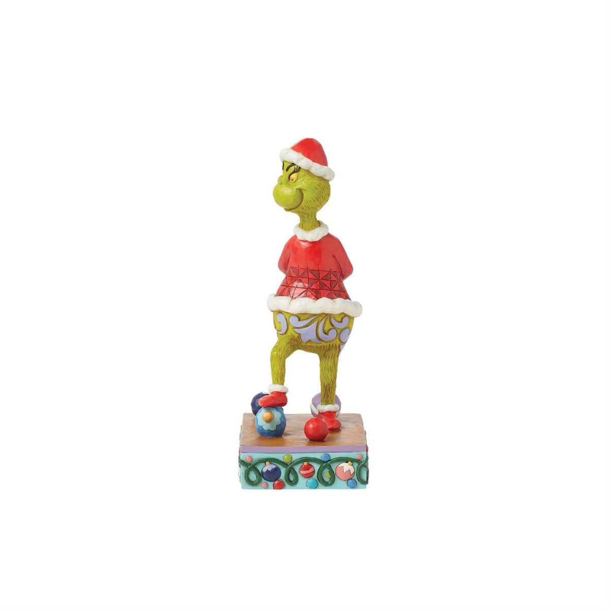 Jim Shore Dr. Seuss Grinch Stepping on Ornaments