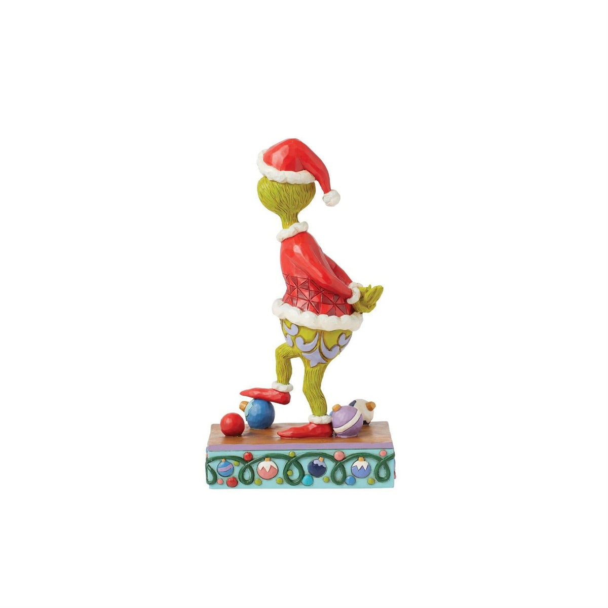 Jim Shore Dr. Seuss Grinch Stepping on Ornaments