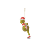 Jim Shore Grinch Ice Skating Ornament