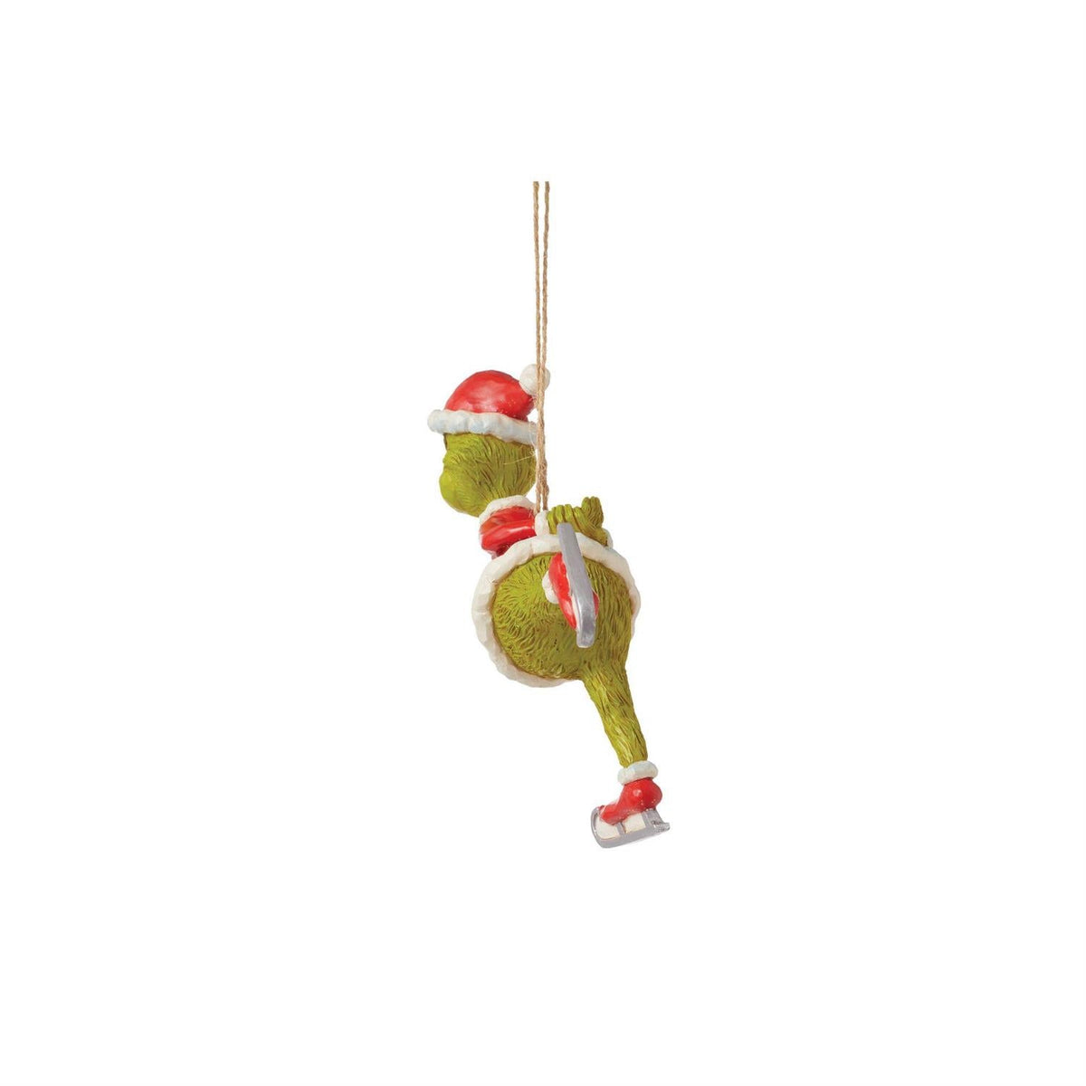 Jim Shore Grinch Ice Skating Ornament