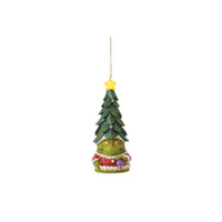 Jim Shore Grinch Gnome with Tree Hat Ornament