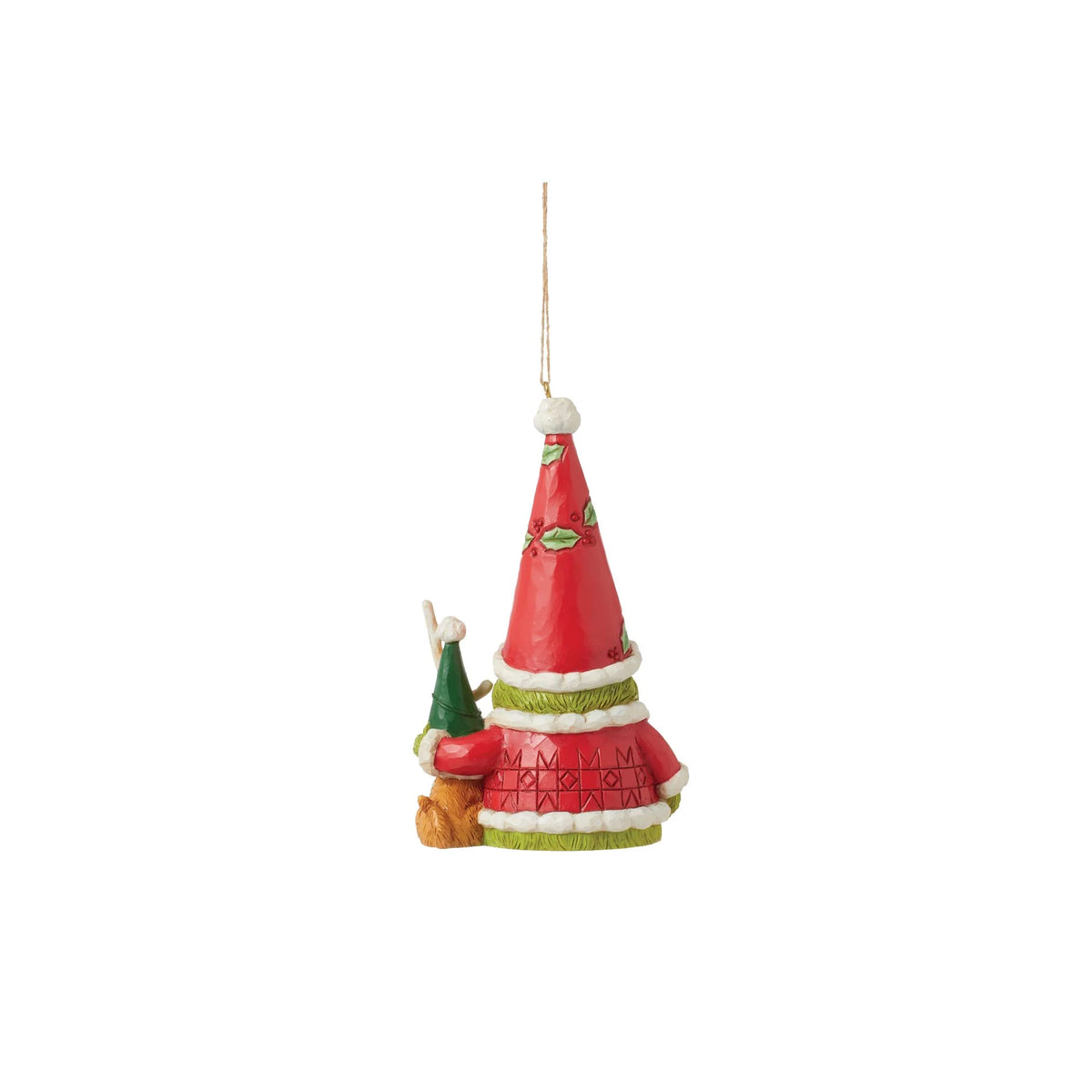 Grinch Gnome with Max Ornament