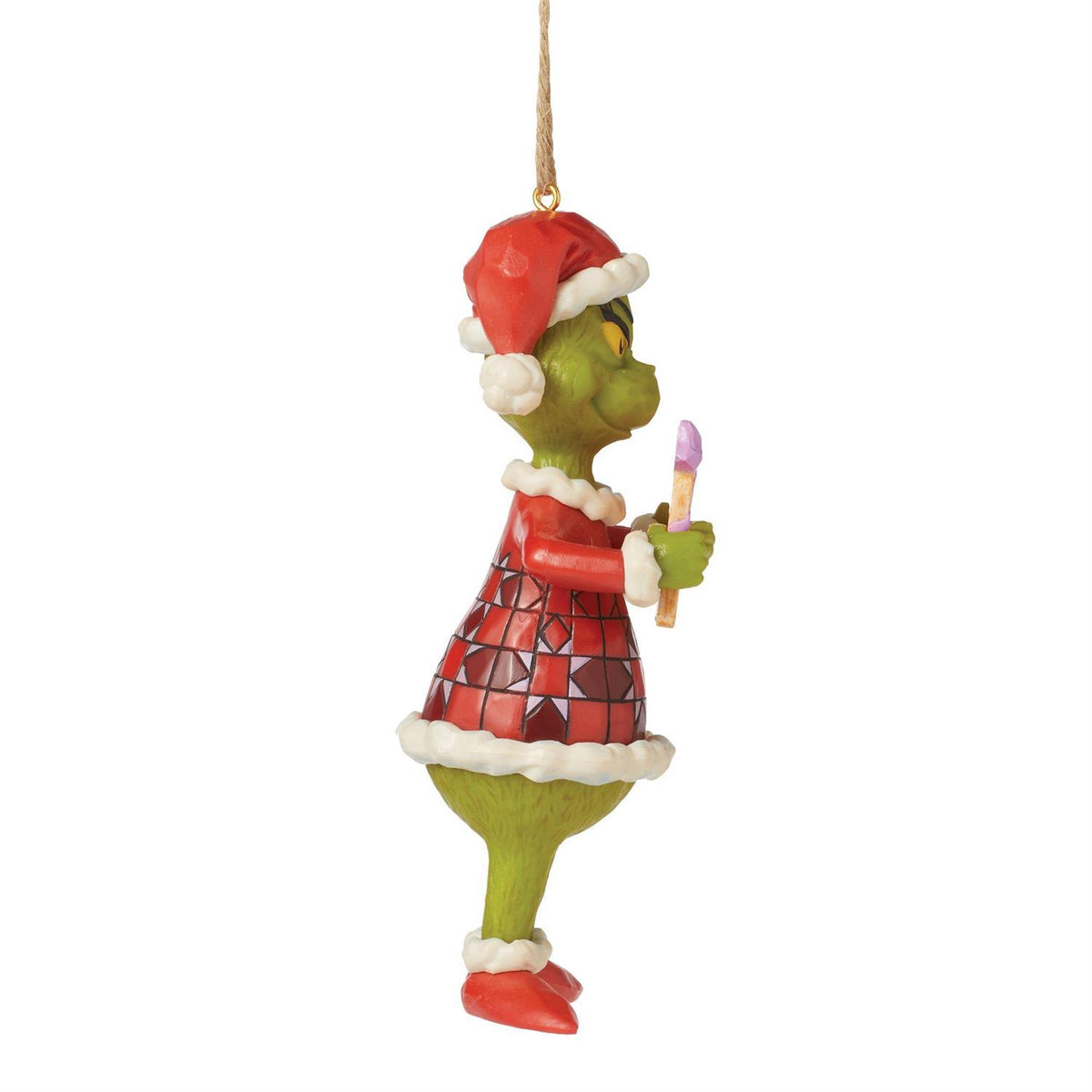 Jim Shore Dr. Seuss Grinch Warning: Bad Attitude Ornament