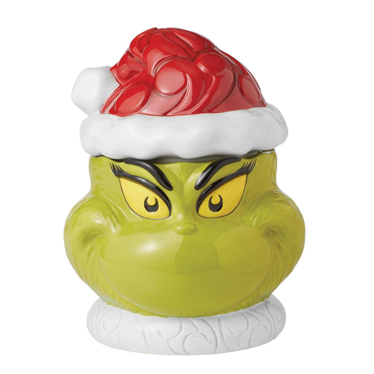 Jim Shore Grinch Cookie Jar Naughty/Nice