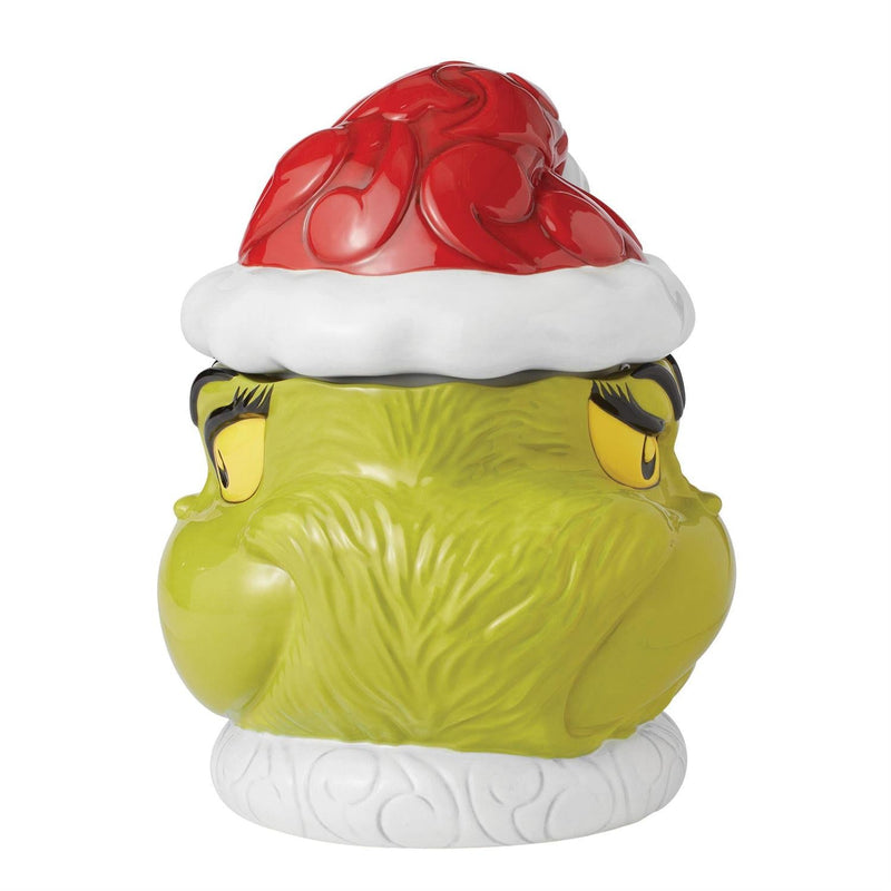 Jim Shore Grinch Cookie Jar Naughty/Nice