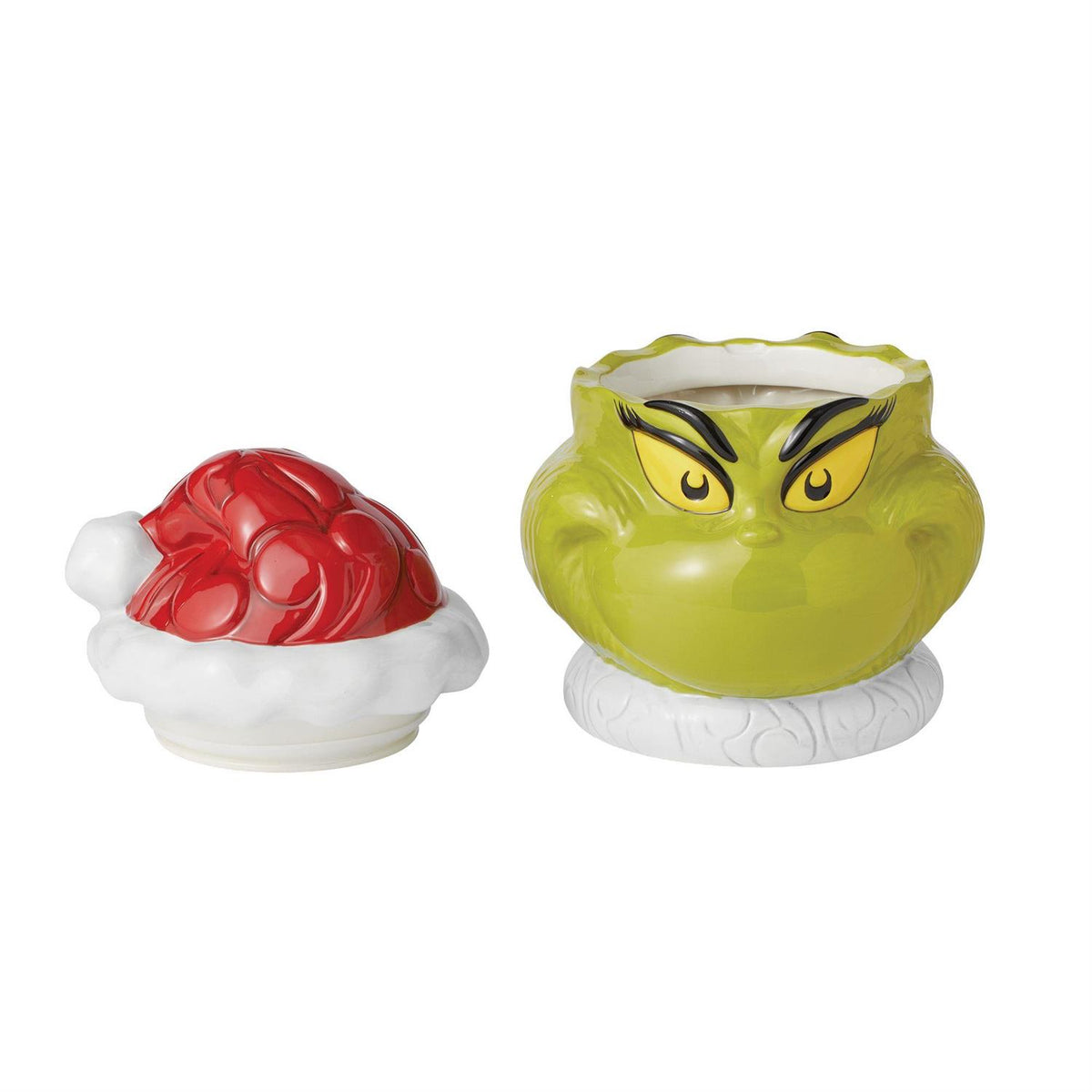 Jim Shore Grinch Cookie Jar Naughty/Nice