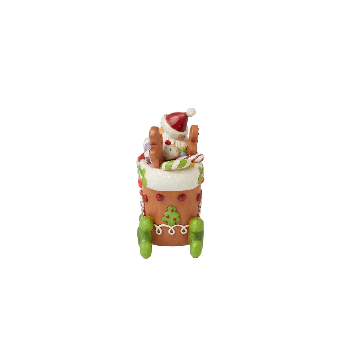 Jim Shore Heartwood Creek Gingerbread Santa LED Figurine