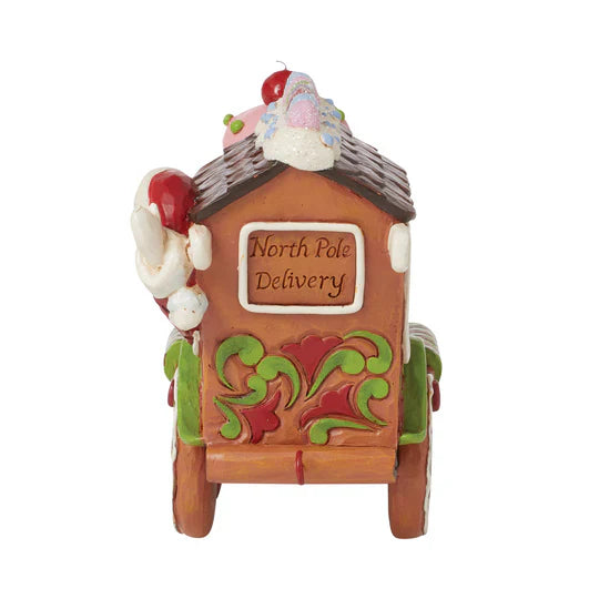 Jim Shore Heartwood Creek Gingerbread Train Engine Figurine