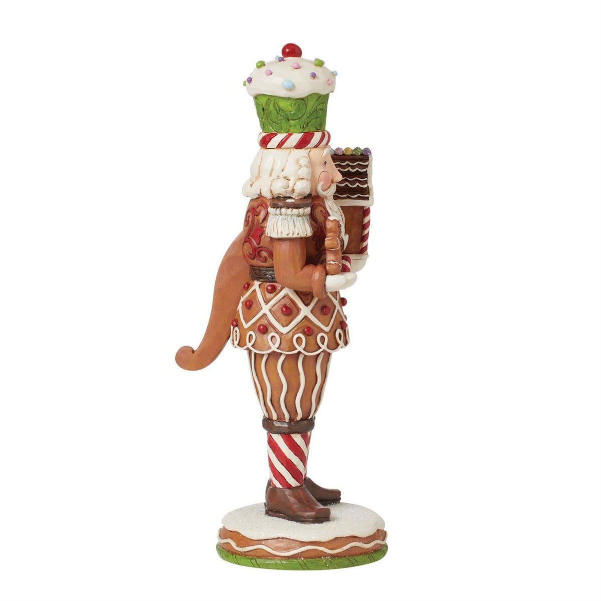 Jim Shore Heartwood Creek Gingerbread Nutcracker Figurine