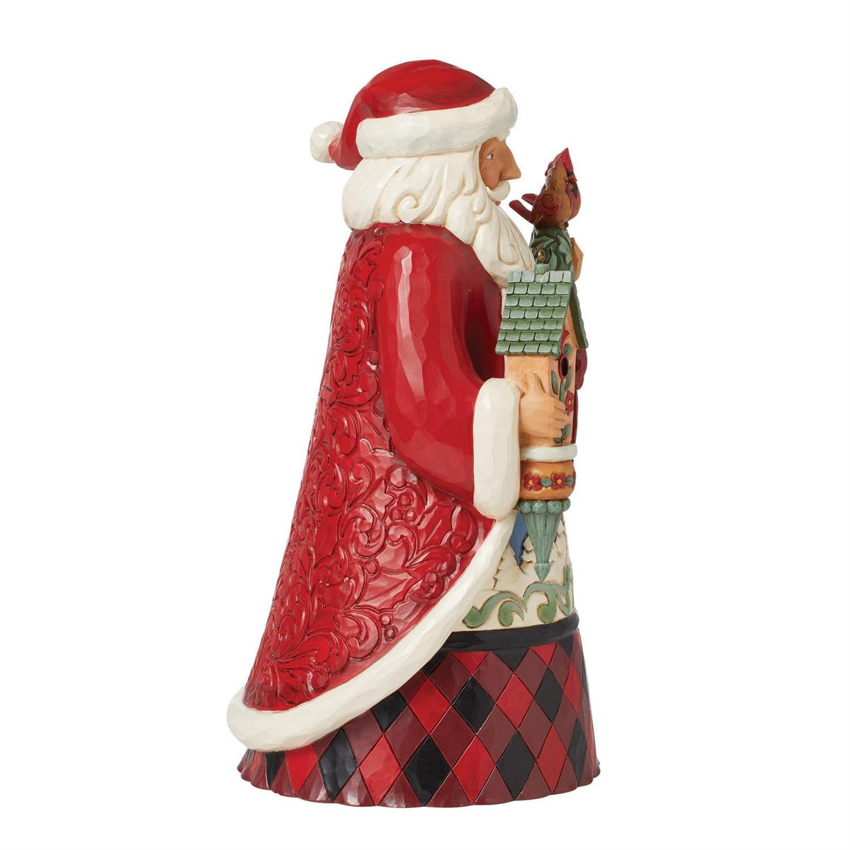 Jim Shore Heartwood Creek Highland Glen Santa Bird Figurine