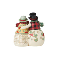 Jim Shore Heartwood Creek Highland Glen LED Snowmen Family