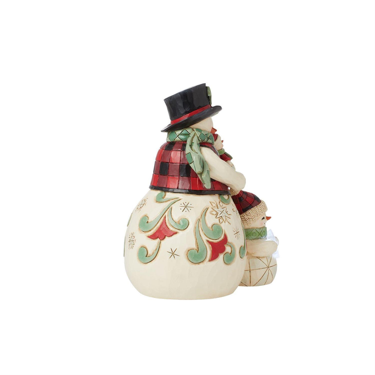 Jim Shore Heartwood Creek Highland Glen LED Snowmen Family