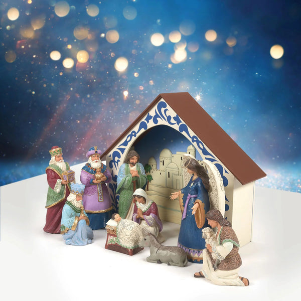 10 PC Nativity Set Figurines- Jim Shore
