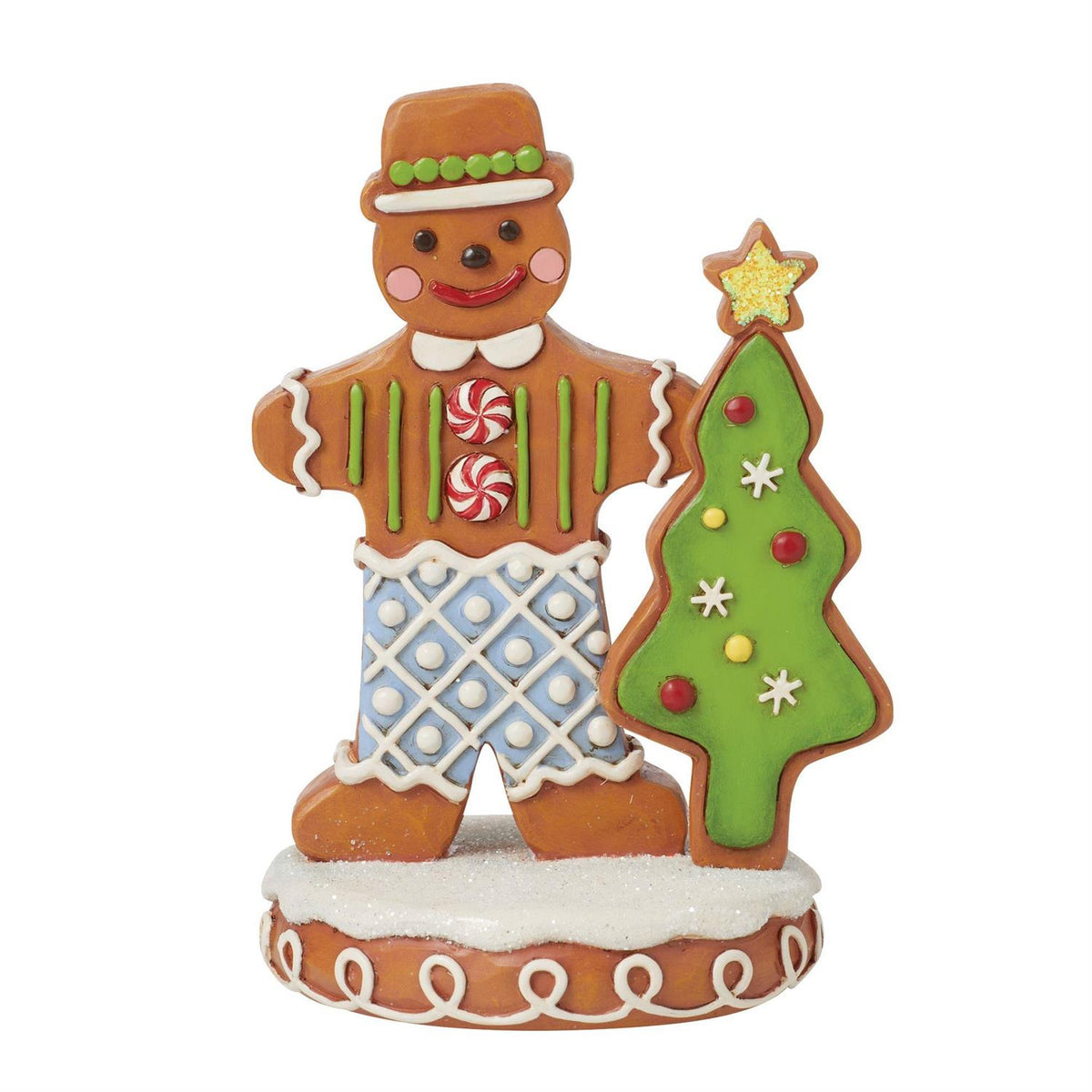 Jim Shore Heartwood Creek Gingerbread Boy Figurine