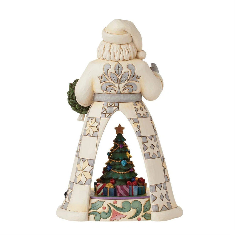 Santa Open Scene LED with Animals