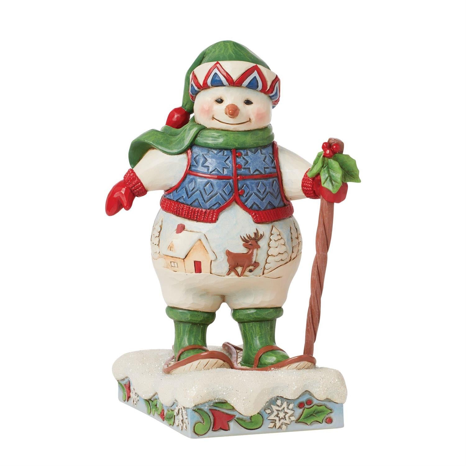Jim Shore Snowman Figurine - Thumbnail 2