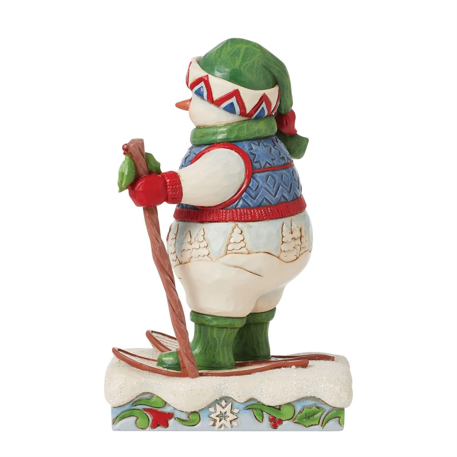 Jim Shore Snowman Figurine - Thumbnail 4